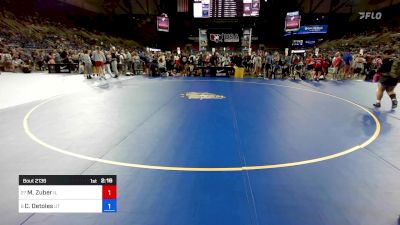 135 lbs Rnd Of 32 - Margaret Zuber, IL vs Celeste Detoles, UT