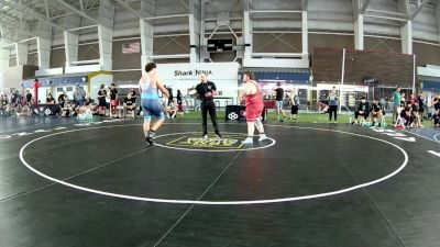 285 lbs Cons. Round 3 - Weston Lawrence, Utah vs Clayton Floyd, Nevada