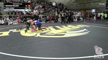 142 lbs Cons. Round 1 - Axel Lopez, MLK vs Grayson Sellers, Sylvan