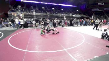 70 lbs Quarterfinal - Roland Gilley, Windy City WC vs Tayla Swanson, Nebraska Elite