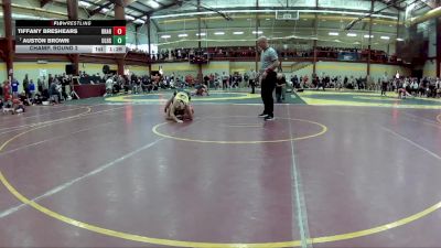 135 lbs Champ. Round 2 - Auston Brown, United Local HS vs Tiffany Breshears, Broken Arrow
