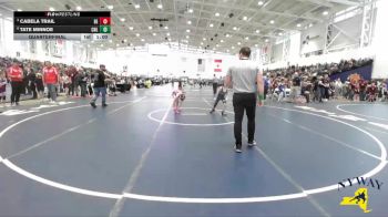 63 lbs Quarterfinal - Cabela Trail, Brawler Elite vs Tate Minnoe, Club Not Listed