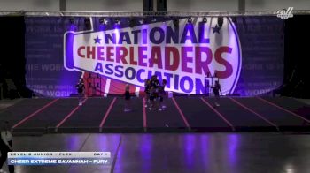 Cheer Extreme Savannah - Fury [2026 L2 Junior - Flex Day 1] 2026 NCA Atlanta Classic