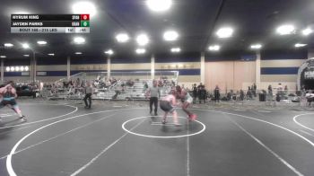 215 lbs Consi Of 8 #2 - Hyrum King, Spanish Fork HS vs Jayden Parks, Granite WC