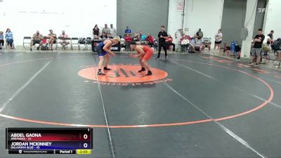 165 lbs Placement Matches (16 Team) - Abdel Gaona, Arkansas vs Jordan McKinney, Oklahoma Blue