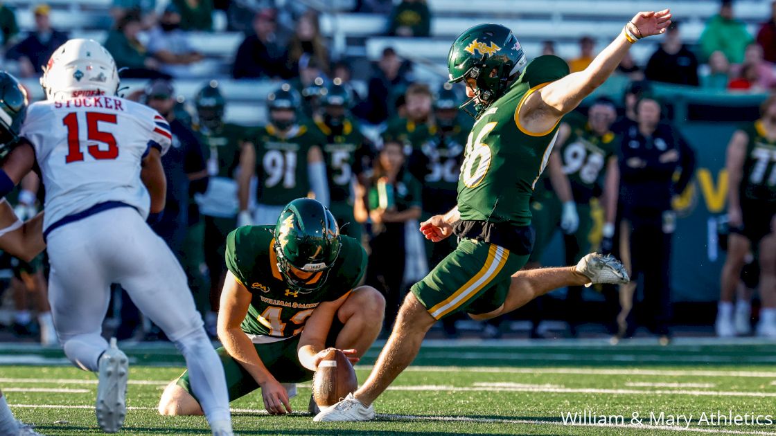 William & Mary's Caden Bonoffski Led The CAA In Field Goals