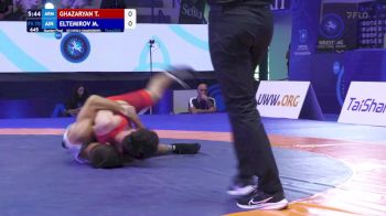70 kg 1/4 Final - Tigran Ghazaryan, Armenia vs Magomed Eltemirov, Individual Neutral Athletes