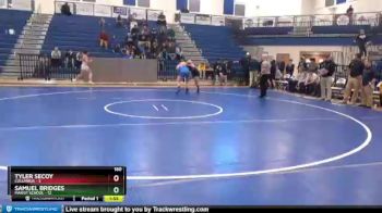 160 lbs Placement Matches (8 Team) - Samuel Bridges, Marist School vs Tyler Secoy, Columbus