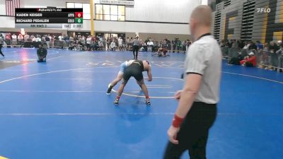 149Black lbs Rr Rnd 3 - Kaden Keiser, Appalachian State vs Richard Fedalen, Columbia