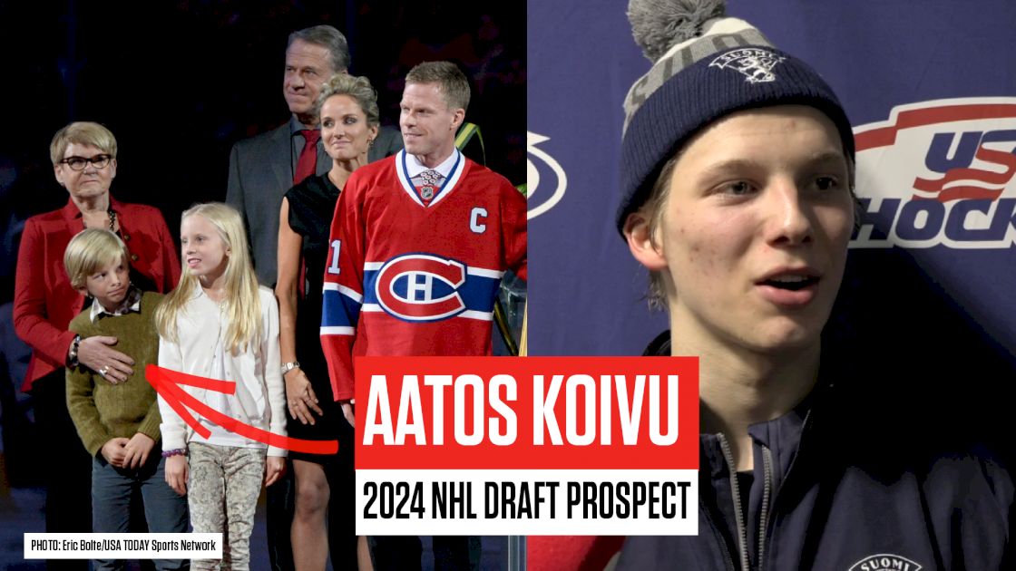 2024 NHL Draft Interview: Aatos Koivu, Team Finland
