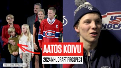 2024 NHL Draft: Aatos Koivu, Son Of Montreal Canadiens Legend Saku Koivu, Surprising Himself During Breakout Season