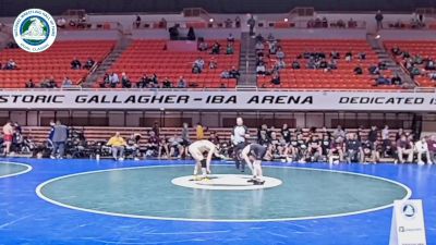 144 lbs Semifinal - Beau Hickman, Tuttle vs Zain Javan, Loyola High School