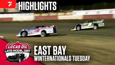 Highlights | 2024 Lucas Oil Late Models Tuesday at East Bay WinterNationals