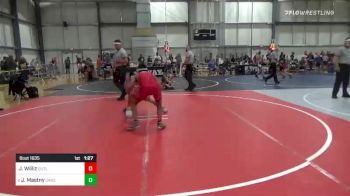 109 lbs Round Of 16 - Jordyn Williz, Outlaws vs Jimmy Mastny, Dakota Wrestling Club