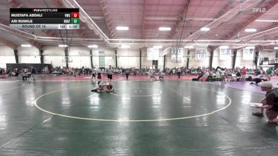 138 lbs Round Of 16 - Mustafa Abdali, Viking Wrestling Club vs Ari Runkle, UNATTACHED