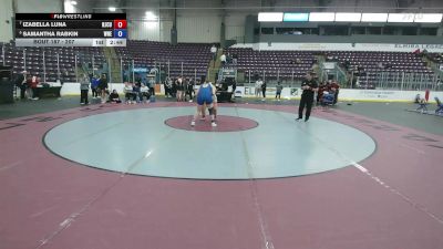 207 lbs Cons. Semi - Samantha Rabkin, Western New England vs Izabella Luna, New Jersey City University