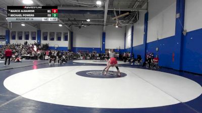 157 lbs Round Of 16 - Marco Albanese, Melrose vs Michael Powers, Foxborough