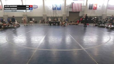 126 lbs Allen Gaudenzi, Connecticut vs Parker Ingram, Oklahoma Red
