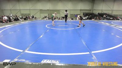 70 lbs Rr Rnd 5 - Jaycie Harmon, Super Girls K-6 Red vs Kambria Coats, Oklahoma Mafia Girls K-6