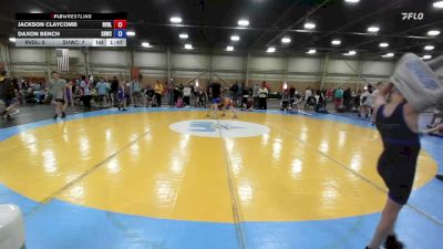 70 lbs Rr Rnd 3 - Jackson Claycomb, Revival Orca - BK8 vs Daxon Bench, South Hills Wrestling Academy - BK8