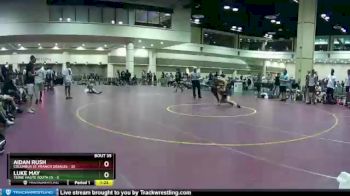 145 lbs Round 7 (10 Team) - Luke May, Terre Haute South (1) vs Aidan Rush, Columbus St. Francis DeSales