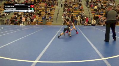 85 lbs Cons. Round 4 - Eli Nielsen, Summit Wrestling Academy vs Owen Utley, Pinnacle Wrestling Club