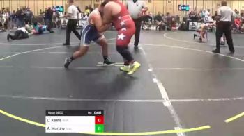 285 lbs Consi Of 16 #2 - Benjamin Escobedo, Titan Mercury WC vs Samuel Loza, Yorba Linda HS