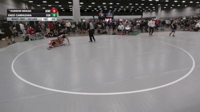 120 lbs Cons. Rd Of 32 - Enzo Carrazana, Florida vs Hudson Bragg, Bear Cave Wrestling Club