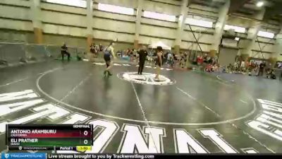 160 lbs Semifinal - Antonio Aramburu, California vs Eli Prather, Idaho