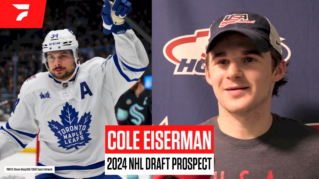 NHL Draft: Cole Eiserman On 105 Goals, Matthews' Influence
