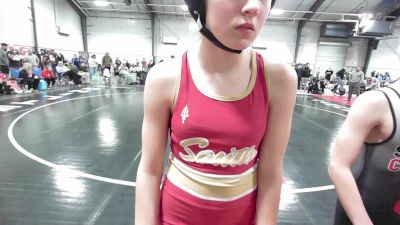 95 lbs Rr Rnd 3 - Tinsley Downs, South Paulding Junior Spartans Wrestling Club vs Cohen Adamo, Social Circle USA Takedown