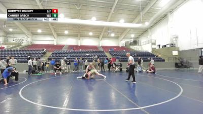 175 lbs 3rd Place Match - Kormyck Roundy, Davis vs Conner Greco, West Jordan