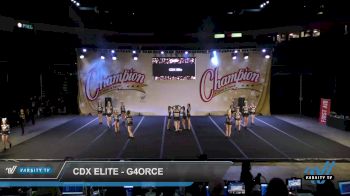 CDX Elite - G4ORCE [2022 L4.2 Senior - D2] 2022 CCD Champion Cheer and Dance Grand Nationals