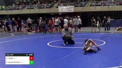 48 lbs Consi Of 8 #1 - Kai Vitale, Luzerne, PA vs Kyler Quave Britton, Pottstown, PA