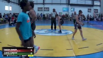 100 lbs Round 2 (4 Team) - Takoda Parker, LEXINGTON WRESTLING CLUB vs Curtis Cubbage, BLACKHAWK WC