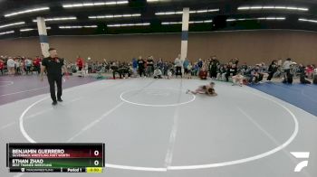 67 lbs Quarterfinal - Benjamin Guerrero, Silverback Wrestling Fort Worth vs Ethan Zhao, Best Trained Wrestling