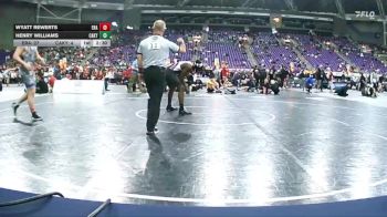 184 lbs Semis (4 Team) - Wyatt Rewerts, Embry-Riddle (Ariz.) vs Henry Williams, Campbellsville (Ky.)
