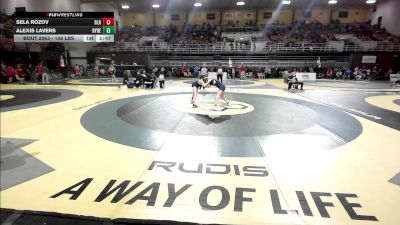 138 lbs Quarterfinal - Sela Rozov, Blair Academy vs Alexis Lavers, Hyde School