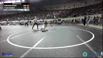 43 lbs Round Of 16 - Theodore Mosby, Wyandotte Youth Wrestling vs Tyler Fleenor, Standfast