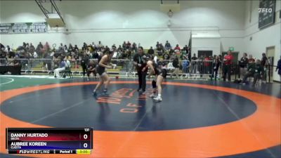131 lbs Cons. Round 2 - Aubree Koreen, Cuesta vs Danny Hurtado, Delta