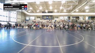 105 lbs Quarterfinal - Daisy Villeda, Skyline High School Wrestling vs Madaleigh Grimstead, Miner Wrestling Club