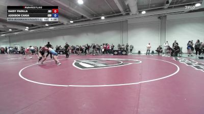 Champ. Round 1 - Daisy Padilla, Jefferson Wrestling Club vs Addison Canja, Gold Rush Wrestling