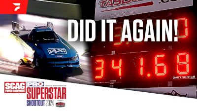 341 MPH: Bob Tasca III Shatters Own Record At PRO Superstar Shootout