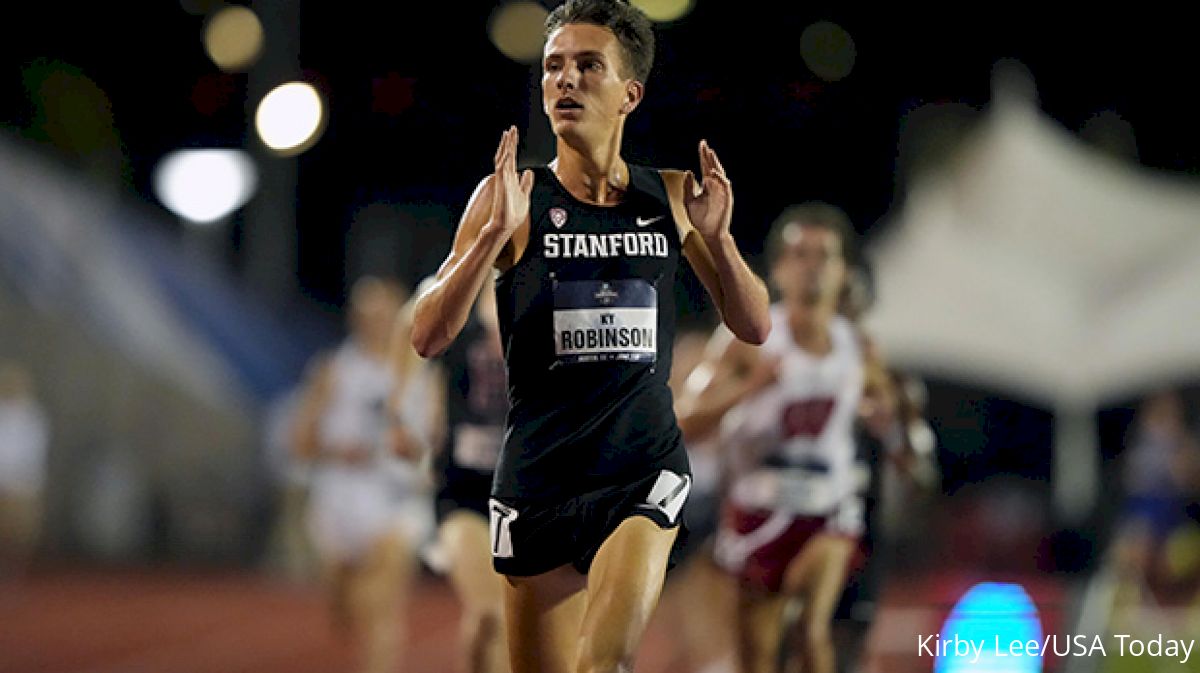 Stanford Star Ky Robinson Registers Second-Fastest 3K In History At UW
