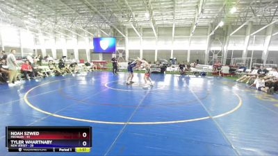 157 lbs Placement Matches (8 Team) - Noah Szwed, Michigan vs Tyler Whartnaby, New Jersey