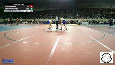 140 lbs Round Of 32 - Sterling King, Bixby vs Connar Russell, Chandler JH