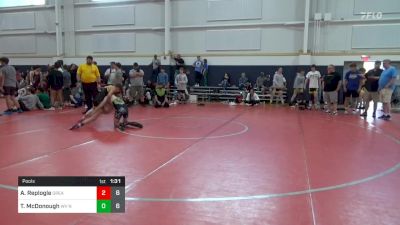 114 lbs Pools - Aiden Replogle, Grease Monkeys vs Trey McDonough, WV North Central Elite - Vengeance