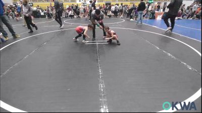 52 lbs Round Of 16 - Haxen Gibson, Wolfpak Wrestling vs Colton Contreras, Raw Wrestling Club