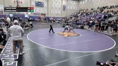 120 lbs Cons. Round 5 - Jacob Hawn, Lebanon vs Cooper Stout, Siegel