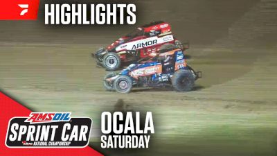 Highlights | 2024 USAC Sprints Saturday at Ocala Speedway